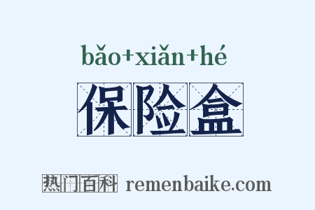 保险盒是什么意思的图片